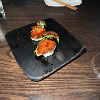 Uchiko Plano - Foie gras nigiri - Japanese Near Me - Plano, Texas Uchiko Plano - Foie gras nigiri - Japanese Near Me - Plano, Texas