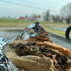 Village Farm Market - Wheat bread Philly cheesesteak with melted cheese