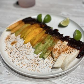 Quiero Brunch - Fruit Chamoy platter - Mexican Near Me - Temecula, California Quiero Brunch - Fruit Chamoy platter - Mexican Near Me - Temecula, California