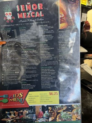 Menu photo 6 Senor Mezcal Evans, GA Menu photo 6 Senor Mezcal Evans, GA