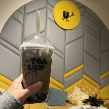 Tealux Cafe - Taro with fresh boba - Bubble Tea Near Me - Norfolk, Virginia Tealux Cafe - Taro with fresh boba - Bubble Tea Near Me - Norfolk, Virginia