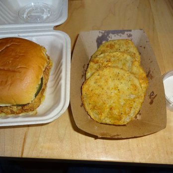 Boxcar Betty's - BYO Fried Chicken Sandwich w/ pimiento cheese + pickles and Fried Green Tomatoes - Southern Near Me - Chicago, Illinois Boxcar Betty's - BYO Fried Chicken Sandwich w/ pimiento cheese + pickles and Fried Green Tomatoes - Southern Near Me - Chicago, Illinois