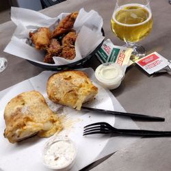 Ghostface Brewing - Stromboli, wings, and a coconutty cider