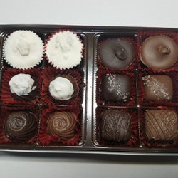 Peggy's Handmade Chocolates - 12-piece Boxed Assortment