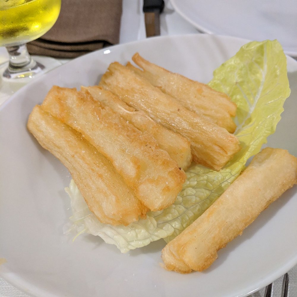 Lima Chicken - Yuca Frita, one of my favorite appetizers - Peruvian Near Me - Rome, RM Lima Chicken - Yuca Frita, one of my favorite appetizers - Peruvian Near Me - Rome, RM