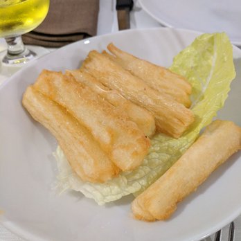 Lima Chicken - Yuca Frita, one of my favorite appetizers - Peruvian Near Me - Rome, RM