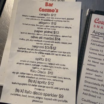 Cosmos Snack Bar - Pizza Near Me - Reno, Nevada Cosmos Snack Bar - Pizza Near Me - Reno, Nevada