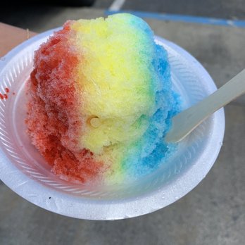 Kokonuts Shave Ice & Snacks - Small shave ice (rainbow) - Candy Stores Near Me - Honolulu, Hawaii Kokonuts Shave Ice & Snacks - Small shave ice (rainbow) - Candy Stores Near Me - Honolulu, Hawaii