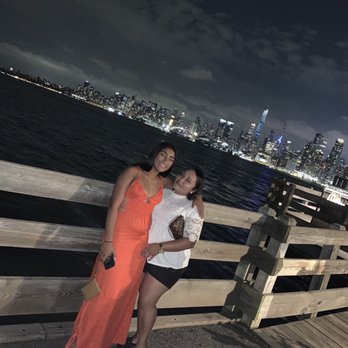 Chart House - Celebrating the birthday girl with an amazing skyline view - Seafood Near Me - Weehawken, New Jersey