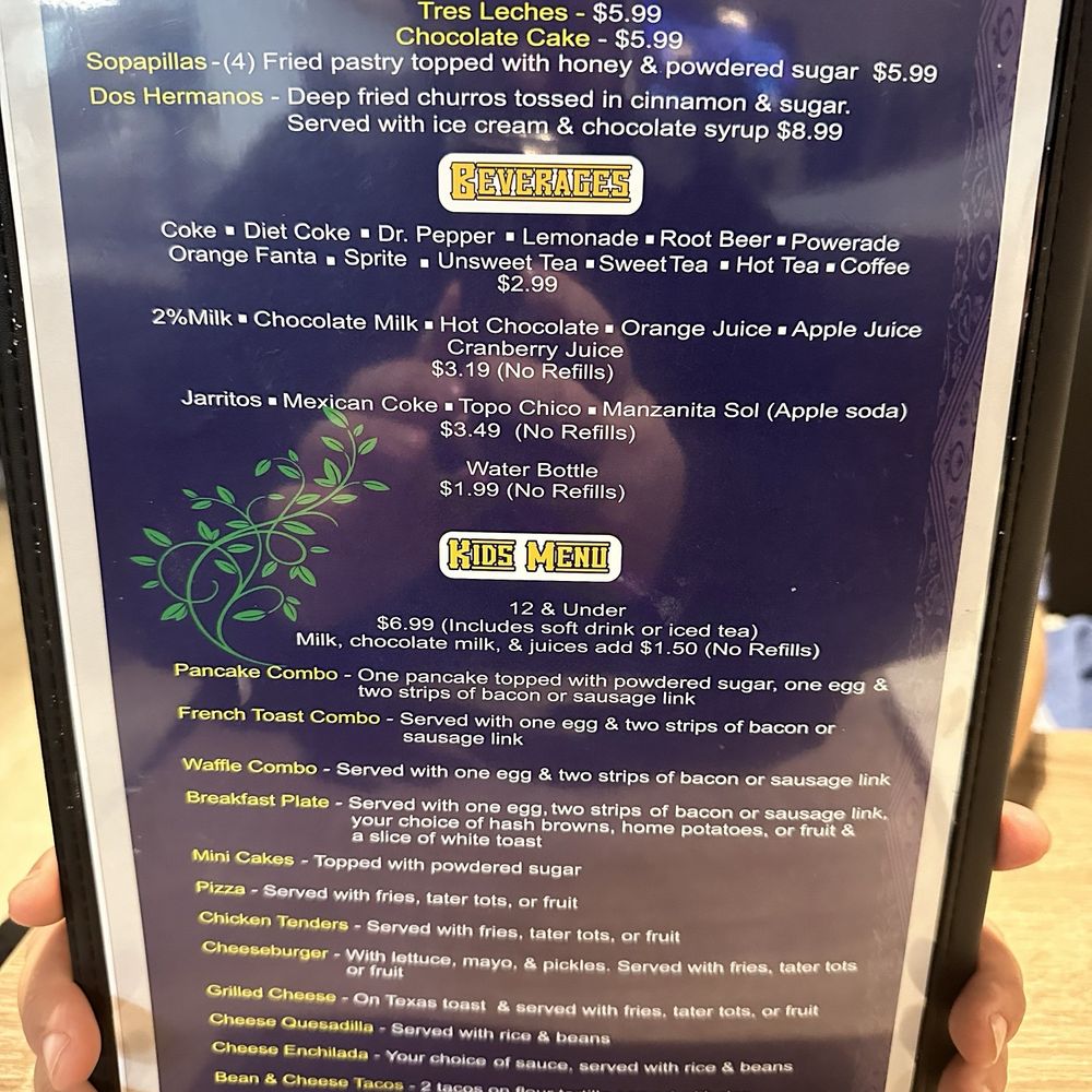 Dos Hermanos - Dessert and kids menu - Bars Near Me - Cedar Park, Texas Dos Hermanos - Dessert and kids menu - Bars Near Me - Cedar Park, Texas