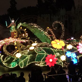 The Main Street Electrical Parade - Tinkerbell - Festivals Near Me - Anaheim, California