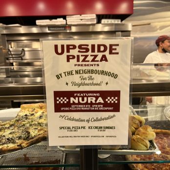 Upside Pizza - Nura specials - Pizza Near Me - Brooklyn, New York