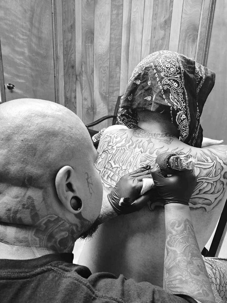 The Black x Grey Tattoo Studio Logo