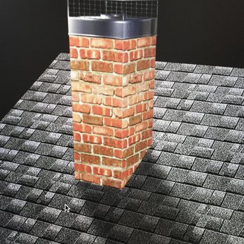 American Chimney Supplies - RB4 Chimney Housing shown virtually on a black shingled roof - Chimney Sweeps Near Me - Hauppauge, New York American Chimney Supplies - RB4 Chimney Housing shown virtually on a black shingled roof - Chimney Sweeps Near Me - Hauppauge, New York