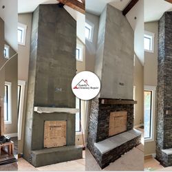 Family chimney repair 