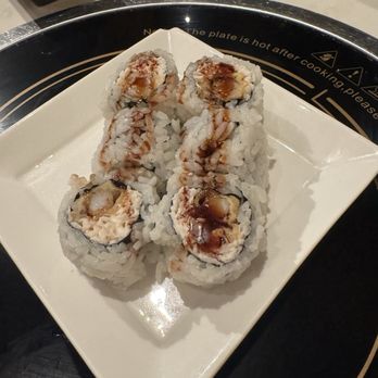 Ultra Sushi - Shrimp Tempura Roll - Sushi Bars Near Me - San Mateo, California Ultra Sushi - Shrimp Tempura Roll - Sushi Bars Near Me - San Mateo, California