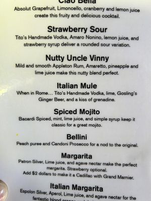 Menu photo 6 Adela's Italian Restaurant Phoenix, AZ