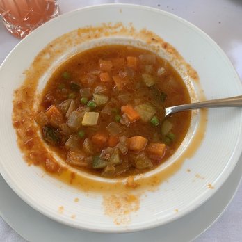 Grissini Restaurant - Ministrone as a starter in a windy cold day! - Italian Near Me - Englewood Cliffs, New Jersey