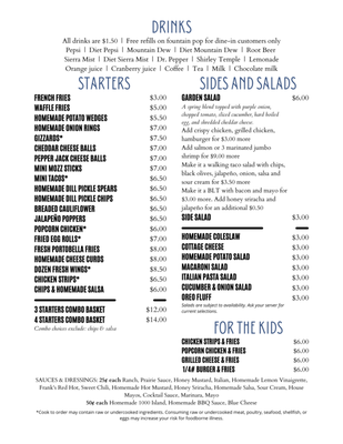 Menu photo 2 PrairieMoon on Main Prairieburg, IA