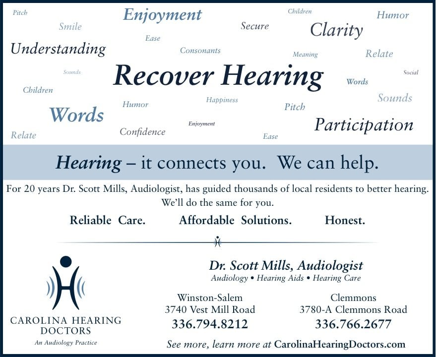 CAROLINA HEARING DOCTORS Updated October 2024 3742 Vest Mill Rd