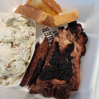 Blue Ember Smokehouse - Brisket & Potatoe Salad !! - Barbeque Near Me - Jonesboro, Arkansas