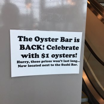 Mariano's - No, there are no $1.00 oysters, they just can't be bothered to remove the sign. - Grocery Near Me - Chicago, Illinois