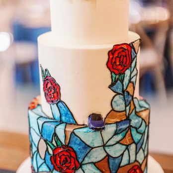 Let Them Eat Cake - a stained glass cake - Bakeries Near Me Let Them Eat Cake - a stained glass cake - Bakeries Near Me