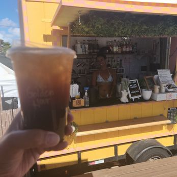 Golden Hour - Our beautiful barista and owner of Golden Hour Bikini Baristas! #My DAILY Lavendar Haze - Coffee & Tea Near Me - Honolulu, Hawaii Golden Hour - Our beautiful barista and owner of Golden Hour Bikini Baristas! #My DAILY Lavendar Haze - Coffee & Tea Near Me - Honolulu, Hawaii