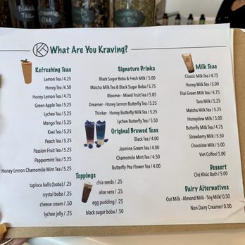 Krave Tea - Bubble Tea Near Me - Winter Park, Florida Krave Tea - Bubble Tea Near Me - Winter Park, Florida