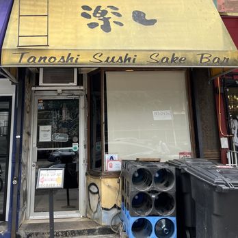 Tanoshi Sushi Sake Bar - Outside the restaurant - Sushi Bars Near Me - New York, New York
