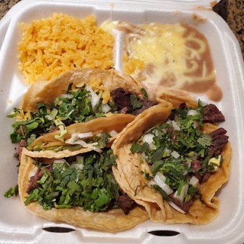 Pancho Pistolas - Steak taco dinner. - Mexican Near Me - Chicago, Illinois