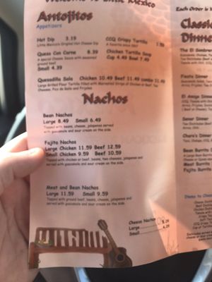 Menu photo 1 Little Mexico Palestine, TX Menu photo 1 Little Mexico Palestine, TX