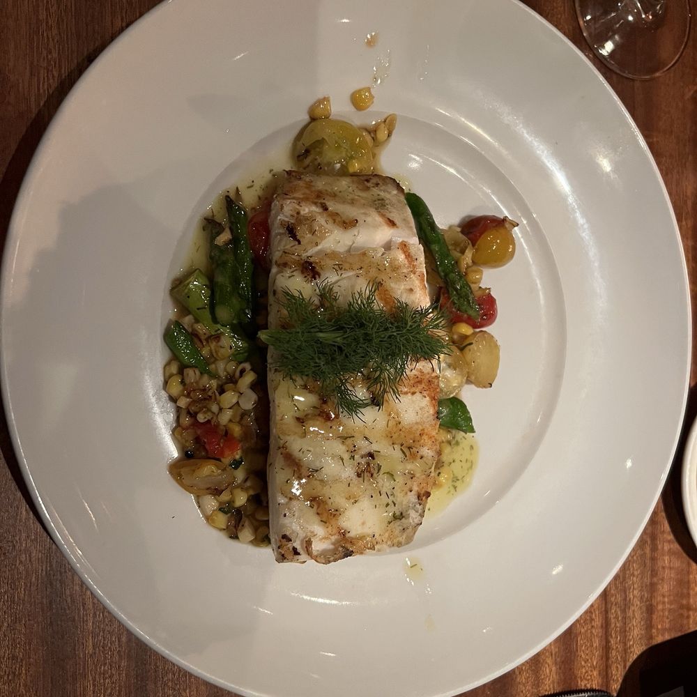 Seasons 52 - Wood-Grilled Wild Alaska Halibut - New American Near Me - Schaumburg, Illinois Seasons 52 - Wood-Grilled Wild Alaska Halibut - New American Near Me - Schaumburg, Illinois