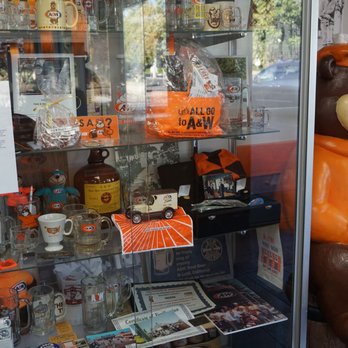A&W Restaurant - Souvenirs for sale at A&W Root Beer in Saint Helena. - Burgers Near Me - Saint Helena, California