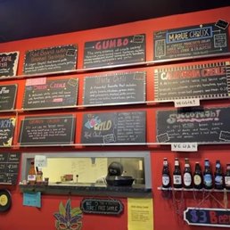 Menu options