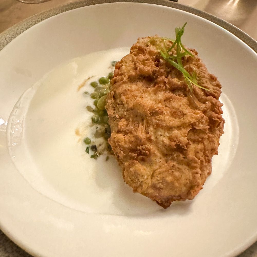 Chicken fried pulled pork