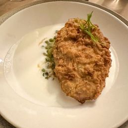 Chicken fried pulled pork
