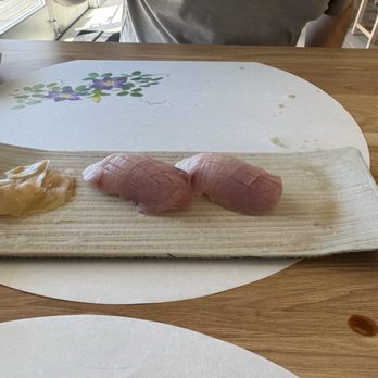 Sushi Hassun - Wild yellowtail from Japan - Japanese Near Me - Costa Mesa, California