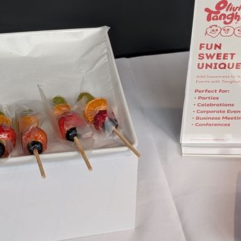 Olivia's Tanghulu - This was my favorite with the medley - Caterers Near Me - Millbrae, California Olivia's Tanghulu - This was my favorite with the medley - Caterers Near Me - Millbrae, California