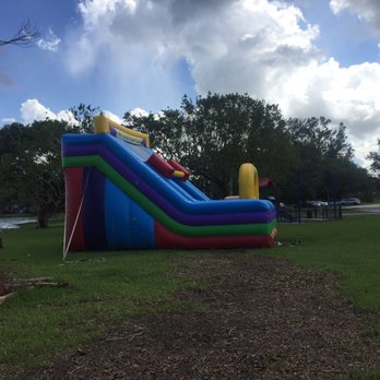 Markham Park - Inflatable slides! - Parks Near Me - Sunrise, Florida