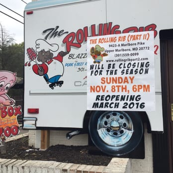 The Rolling Rib - Season times - Barbeque Near Me - Upper Marlboro, Maryland
