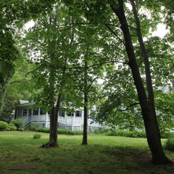 Old Sea Pines Inn - A view from the back gardens