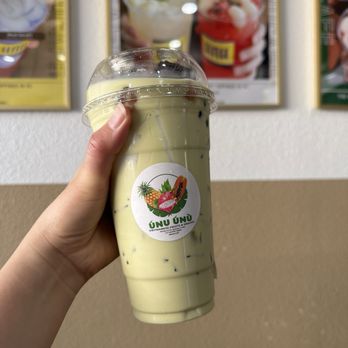 Únu Únù - 6 toppings jasmine milk tea - Fruits & Veggies Near Me - Westminster, California