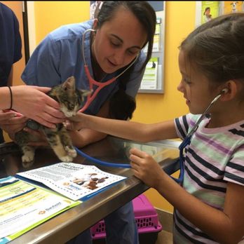 Banfield Pet Hospital - My daughter getting to be apart of the experience - Veterinarians Near Me - Frederick, Maryland Banfield Pet Hospital - My daughter getting to be apart of the experience - Veterinarians Near Me - Frederick, Maryland