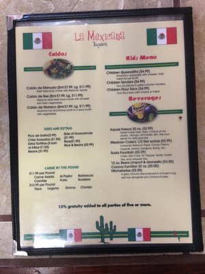 Menu photo 6 La Mexicana Hattiesburg, MS