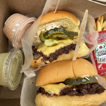 The Win-dow - Two cheese burgers - Burgers Near Me - Santa Barbara, California The Win-dow - Two cheese burgers - Burgers Near Me - Santa Barbara, California