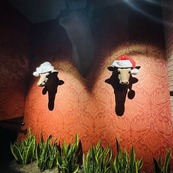 The Dearborn - Christmas cows, of course - New American Near Me - Chicago, Illinois