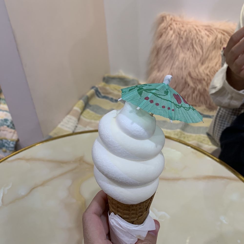 Pina Colada soft serve Pina Colada soft serve