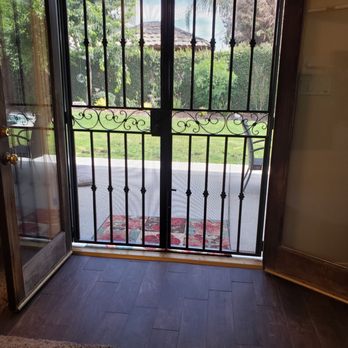 Alex Wrought Iron - Security screen door for my French Doors. - Fences & Gates Near Me - Bakersfield, California