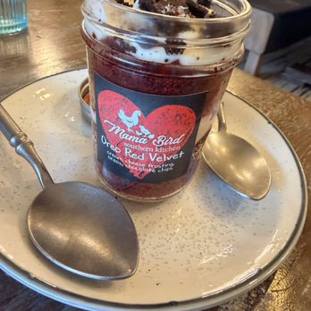 Mama Bird Southern Kitchen - Oreo Red Velvet Cake Jar - Southern Near Me - West Jordan, Utah